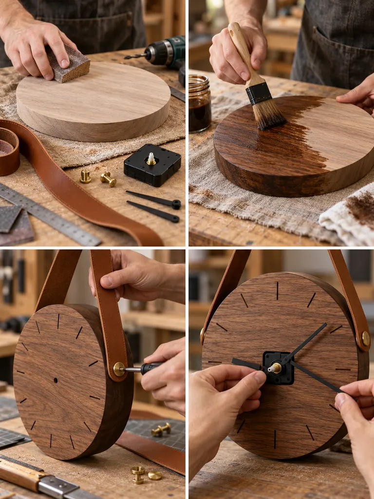 23 Handmade DIY Clock Ideas to Give Your Walls a Unique Look - image 26