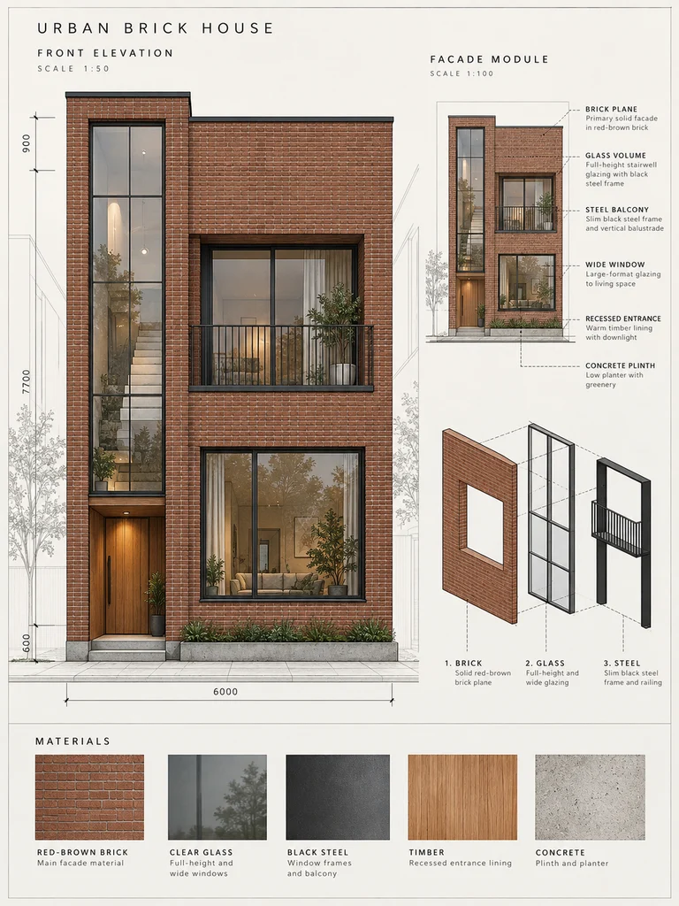 23 Architect-Inspired Facade House Design Ideas for Dream Homes - image 26