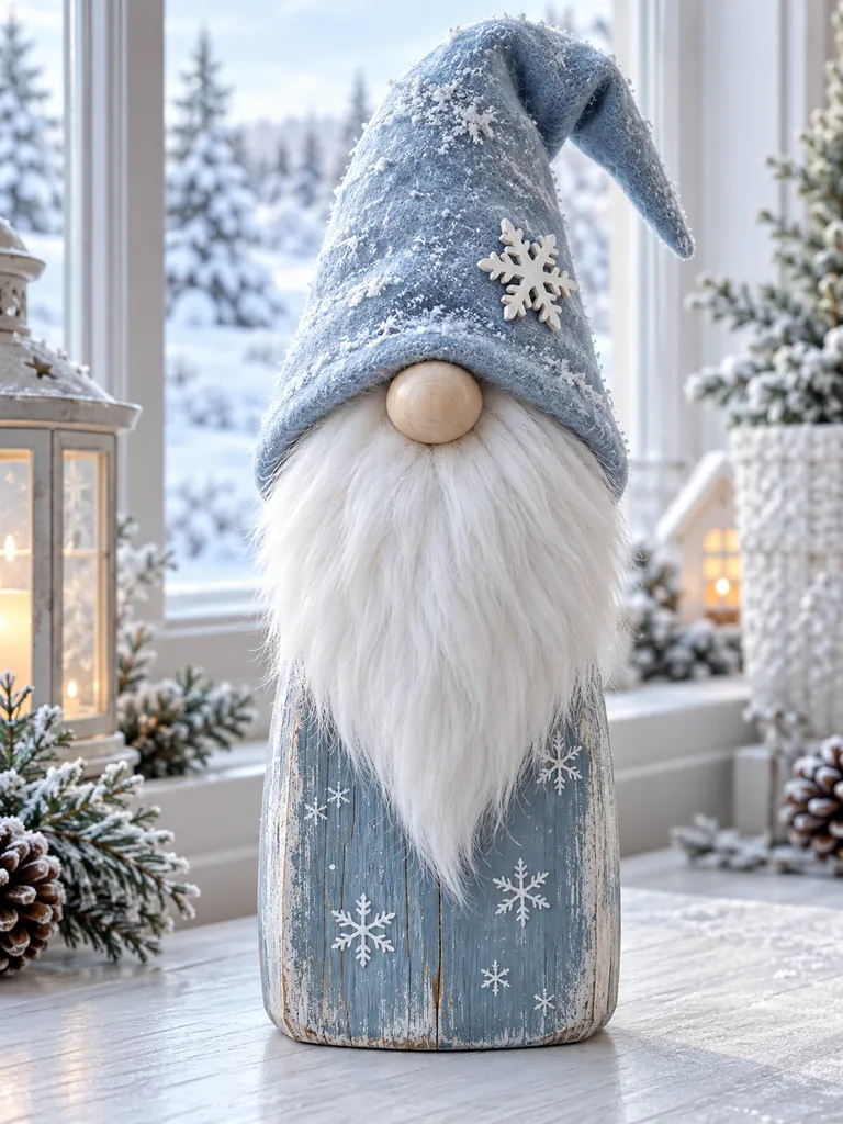 23 Creative DIY Wooden Christmas Gnomes for Festive Holiday Decorating - image 27