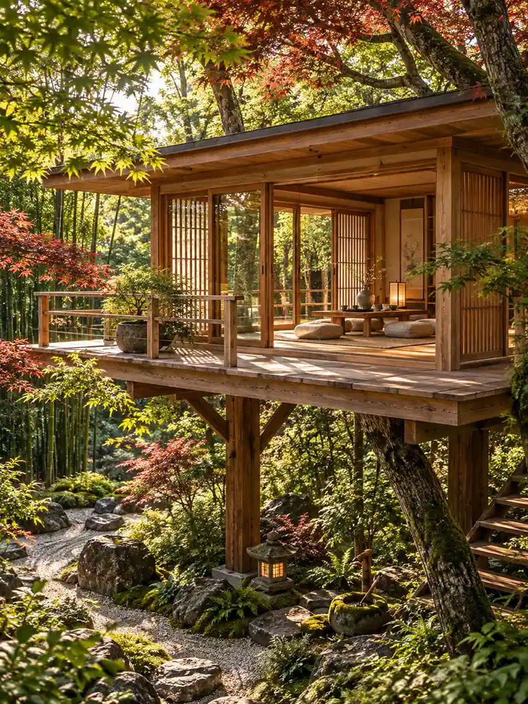 45 Small and Luxury Tree House Ideas for Every Backyard Style - image 27