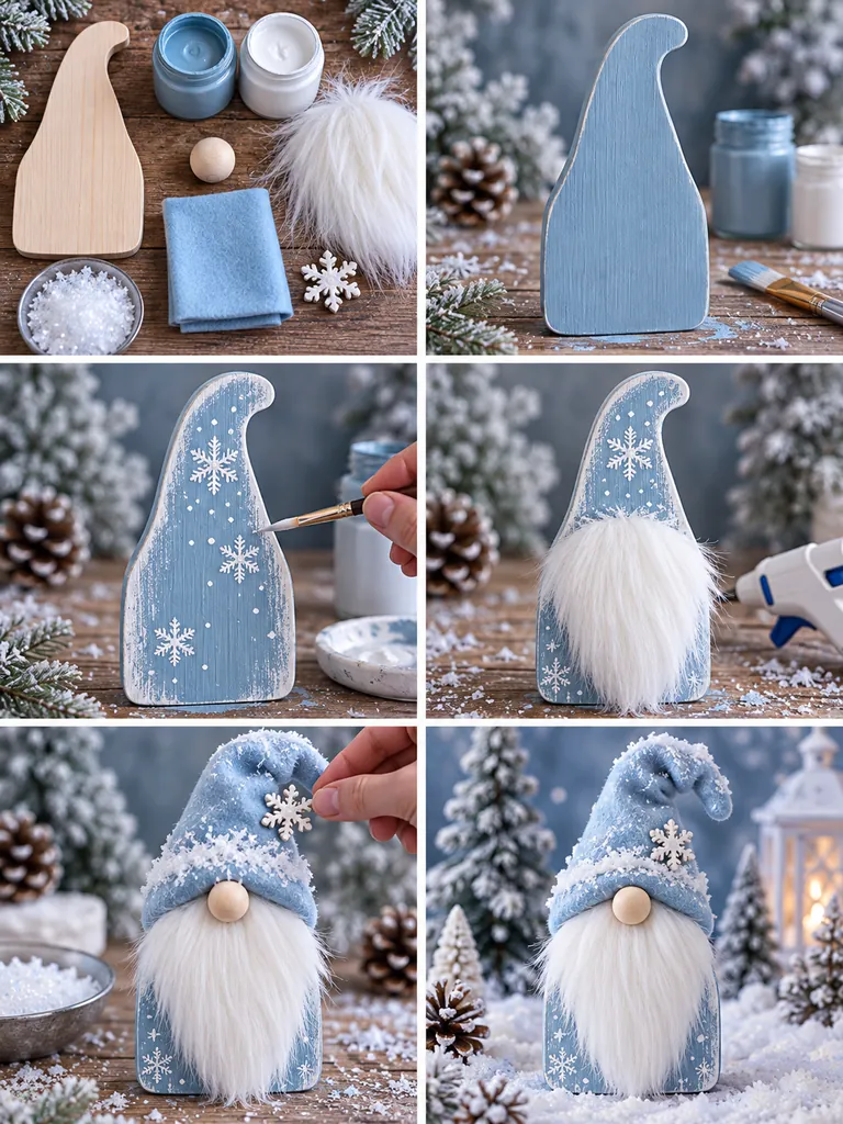 23 Creative DIY Wooden Christmas Gnomes for Festive Holiday Decorating - image 28