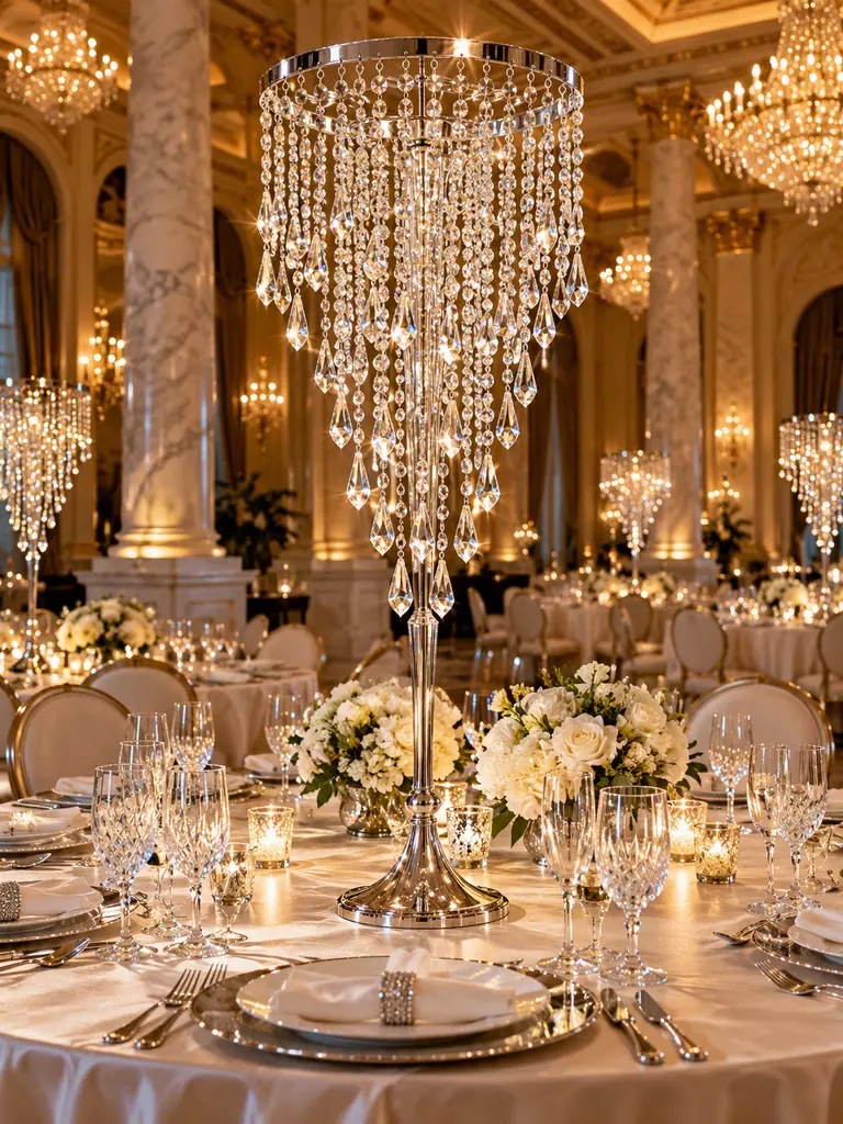 Stunning December Wedding Centerpieces for Round Tables - image 28