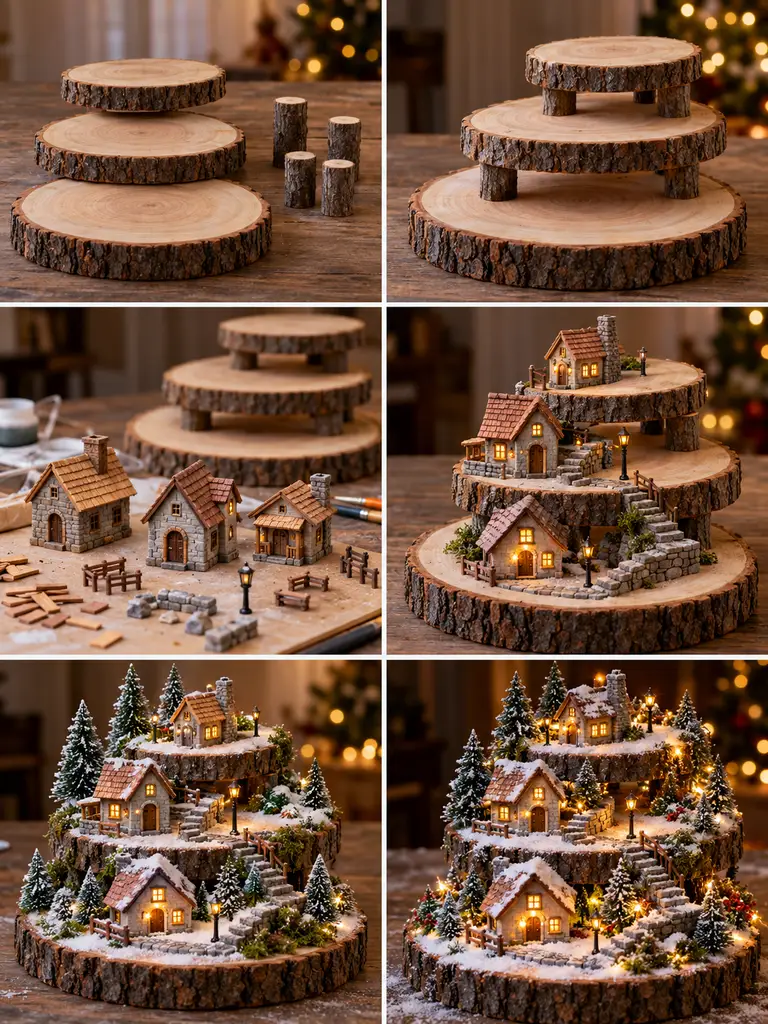 23 Easy DIY Christmas Village Houses Ideas for Festive Holiday Decor - image 28