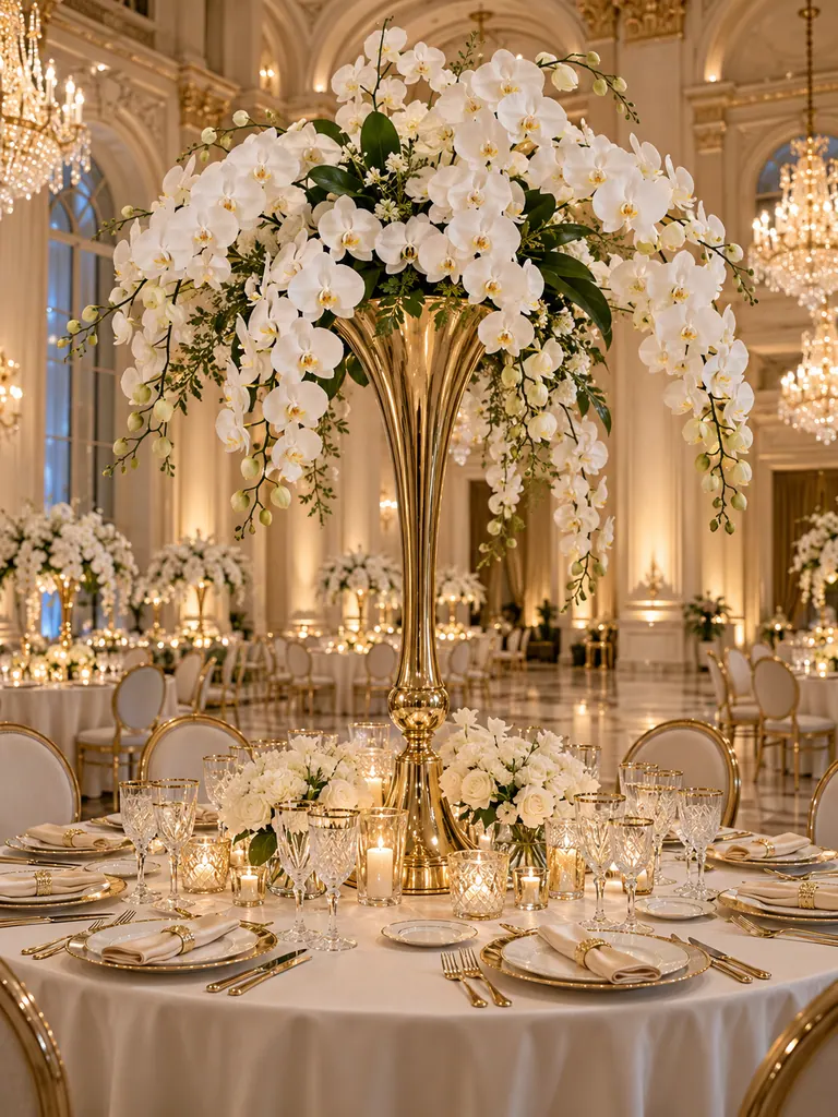 Stunning December Wedding Centerpieces for Round Tables - image 29