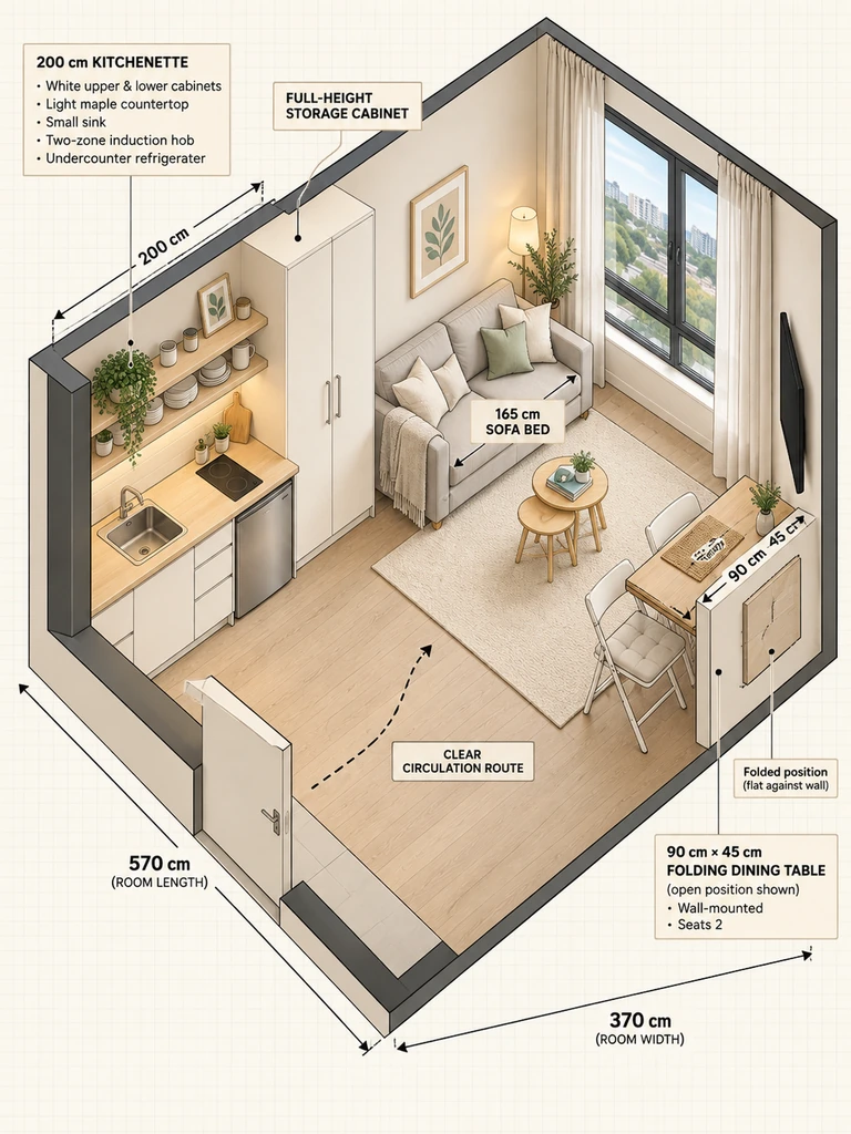 23 Clever Small Open Plan Kitchen Living Room Layout Ideas You’ll Love - image 30