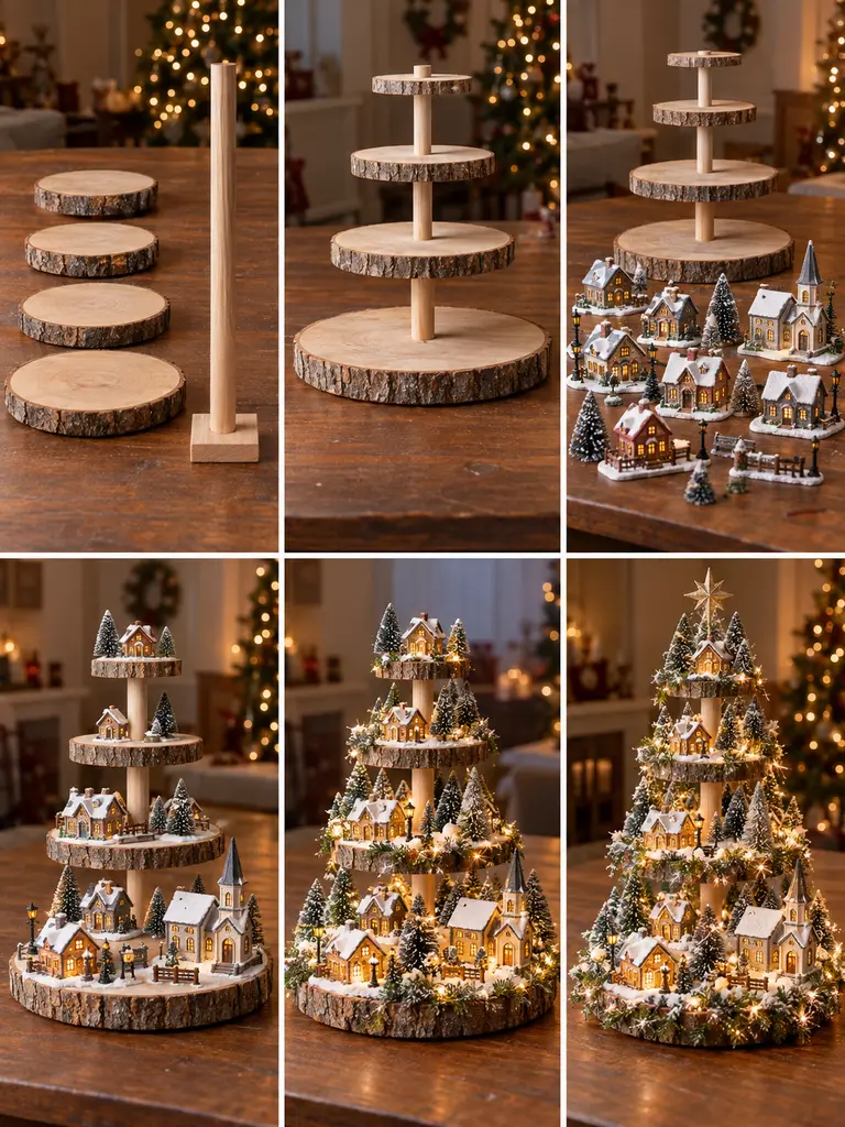 23 Easy DIY Christmas Village Houses Ideas for Festive Holiday Decor - image 30