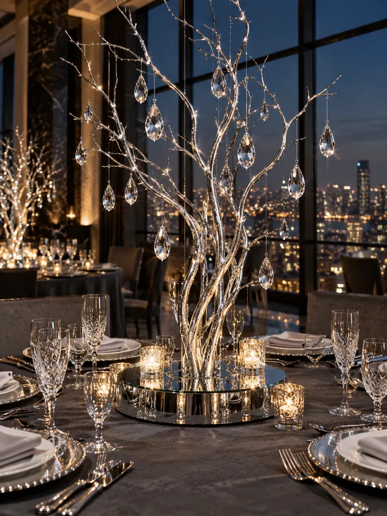 Stunning December Wedding Centerpieces for Round Tables - image 31
