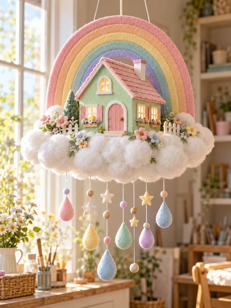 23 Floating Cloud House Ideas With Magical Handmade Designs - image 31