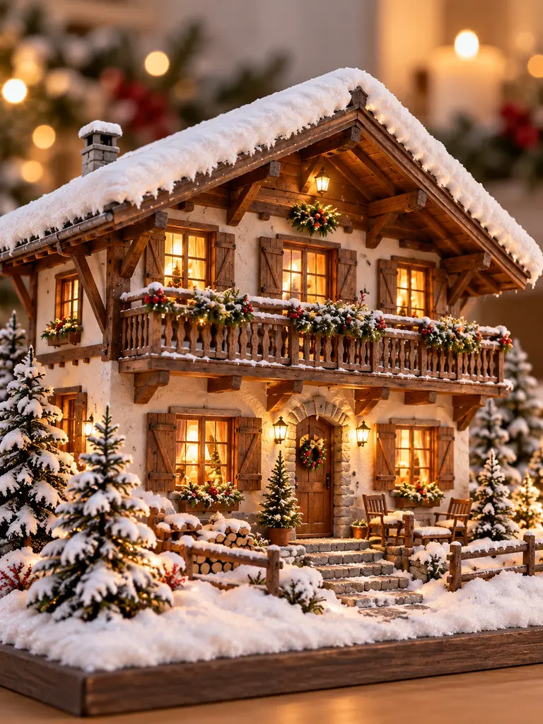 23 Easy DIY Christmas Village Houses Ideas for Festive Holiday Decor - image 31