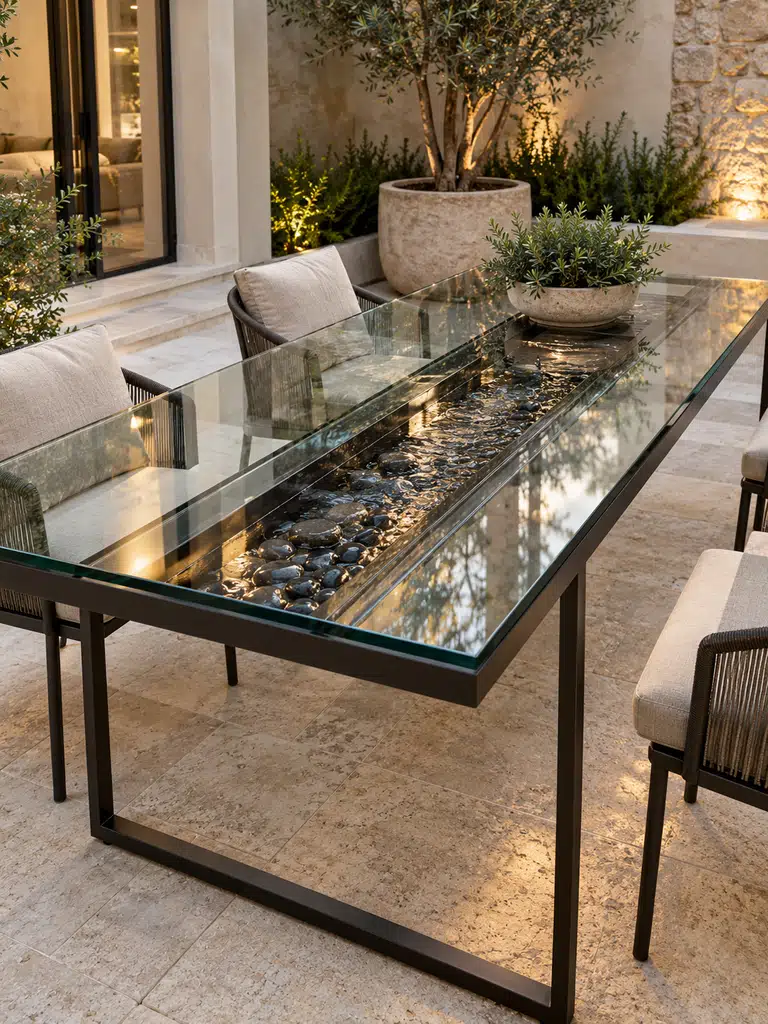 45 Inner Courtyard Design With Fountain Ideas for a Beautiful and Peaceful Home - image 31