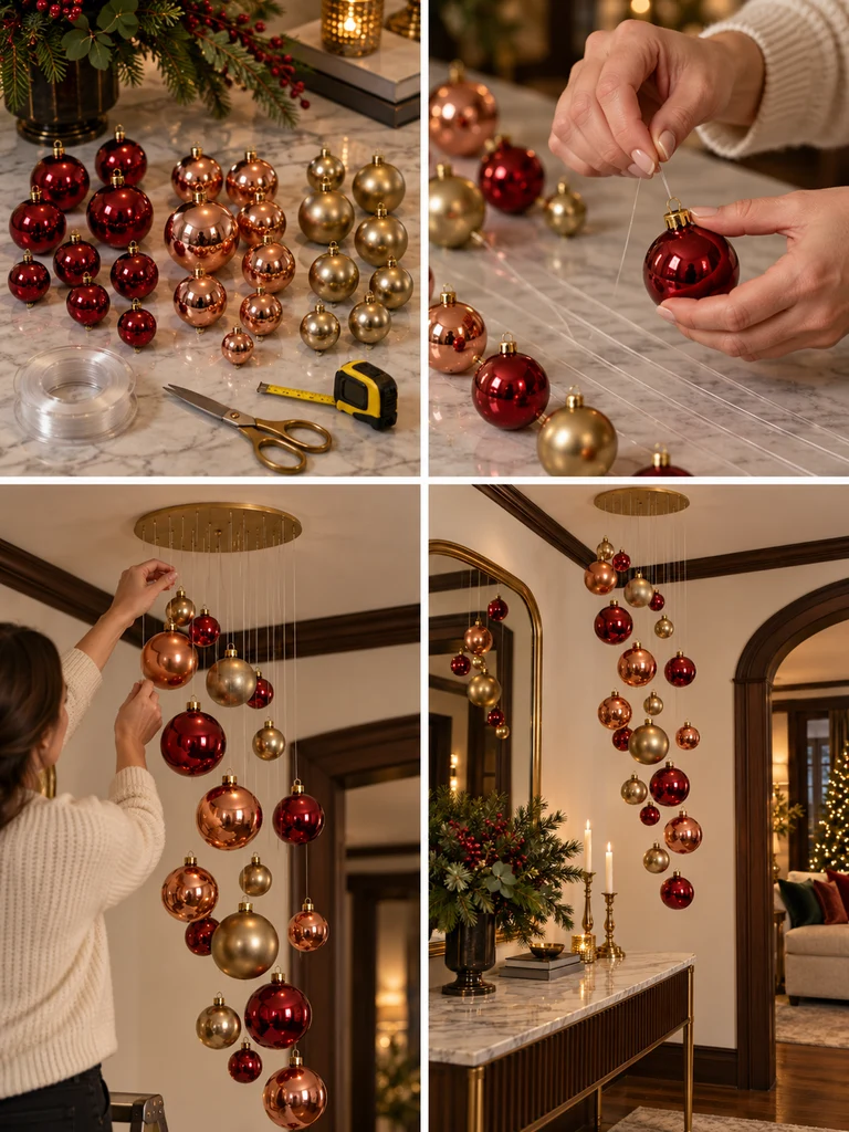 23 DIY Christmas Ceiling Decor Ideas With Stunning Handmade Designs - image 32