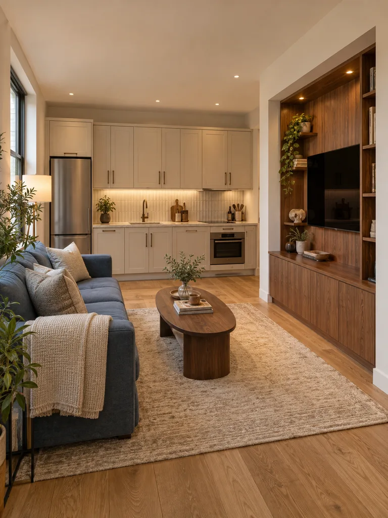 23 Clever Small Open Plan Kitchen Living Room Layout Ideas You’ll Love - image 33