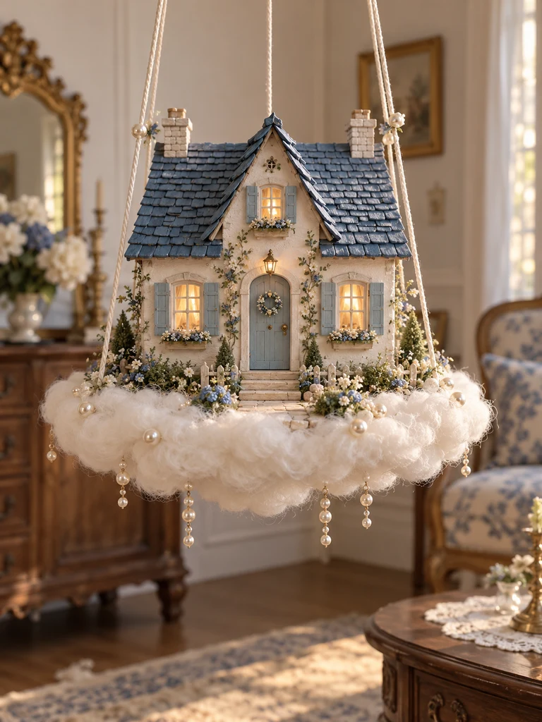 23 Floating Cloud House Ideas With Magical Handmade Designs - image 33
