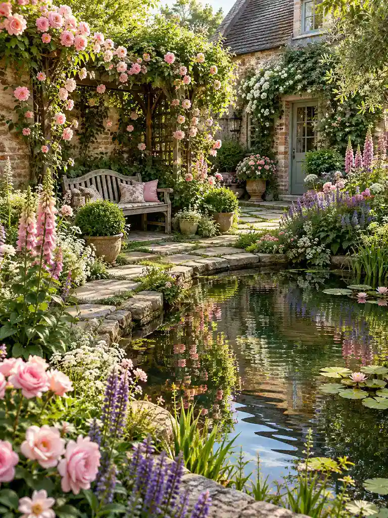45 Courtyard Garden Ideas With Pond for a Beautiful Outdoor Retreat - image 33