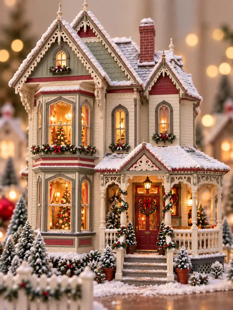 23 Easy DIY Christmas Village Houses Ideas for Festive Holiday Decor - image 33