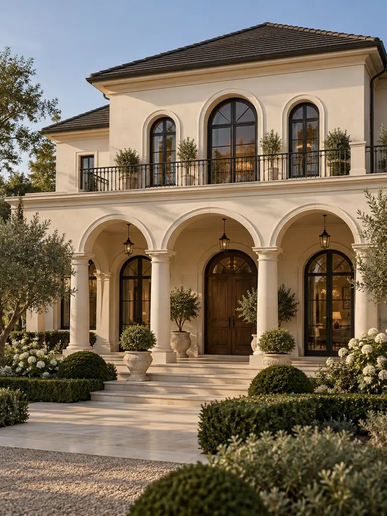 23 Beautiful Classic Villa Design Ideas With Timeless Architectural Style - image 33