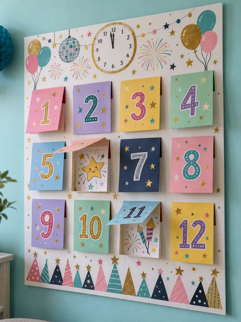45 Colorful New Year’s Eve Decoration Ideas for Kids’ Parties - image 34