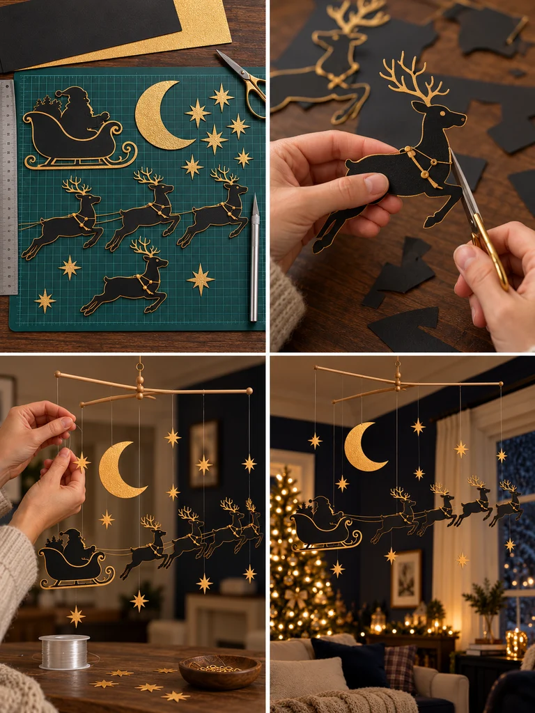 23 DIY Christmas Ceiling Decor Ideas With Stunning Handmade Designs - image 34