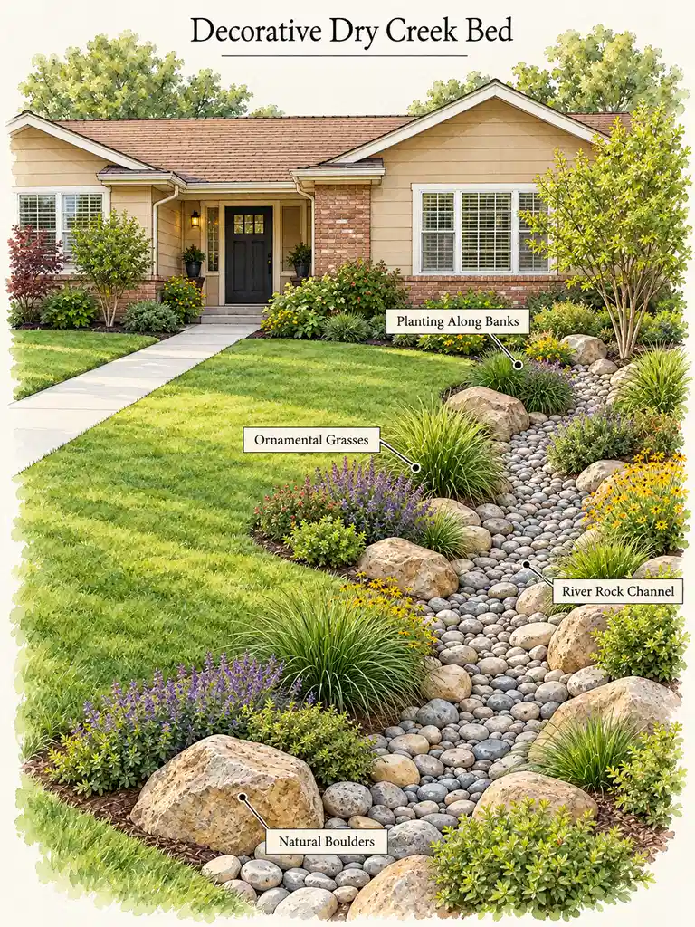 23 Front Yard Landscape Design Ideas That Make Any Home Look Beautiful - image 34
