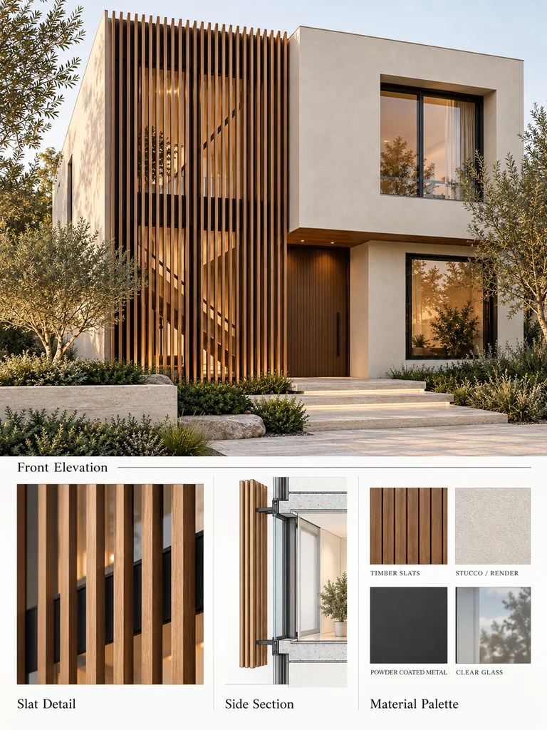 23 Architect-Inspired Facade House Design Ideas for Dream Homes - image 34