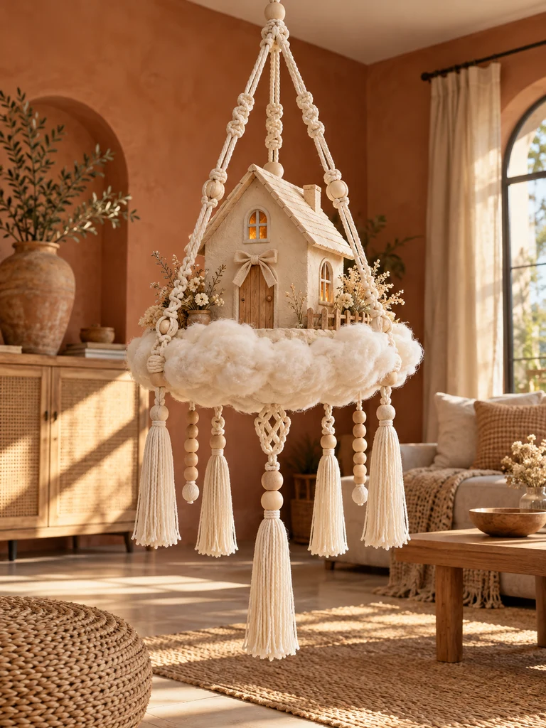 23 Floating Cloud House Ideas With Magical Handmade Designs - image 35