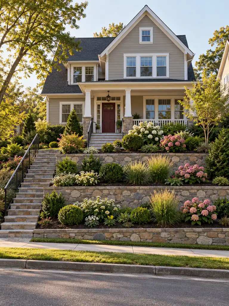 23 Front Yard Landscape Design Ideas That Make Any Home Look Beautiful - image 35