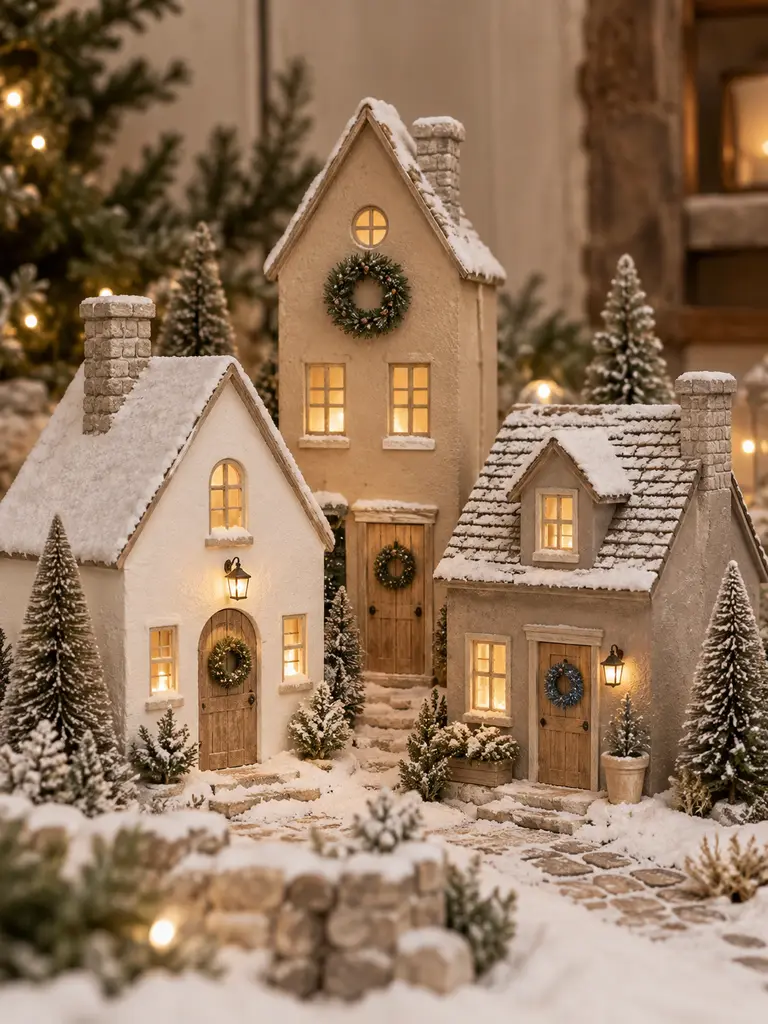 23 Easy DIY Christmas Village Houses Ideas for Festive Holiday Decor - image 35