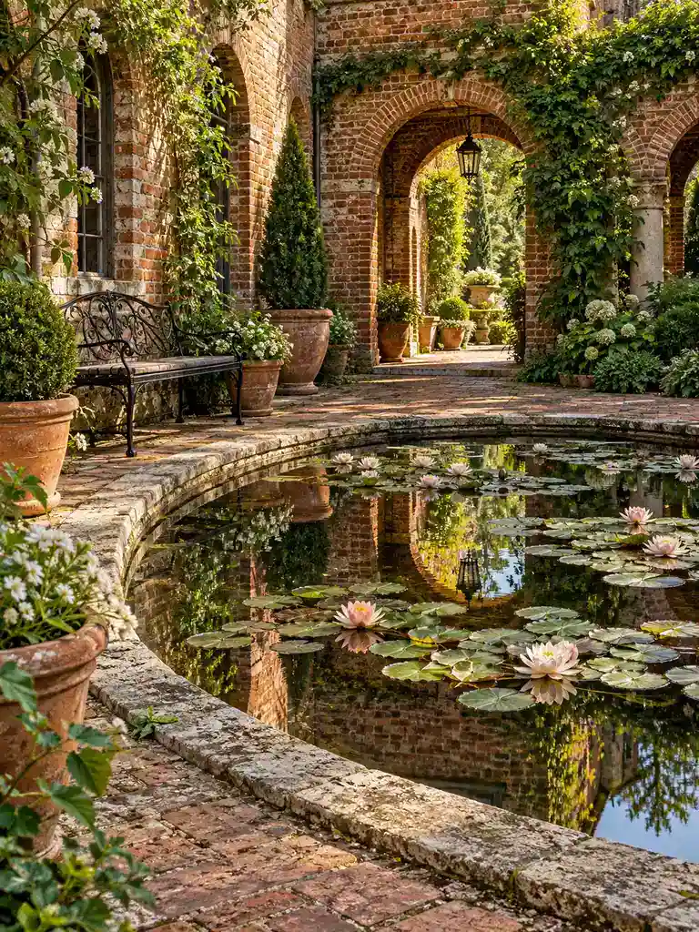 45 Courtyard Garden Ideas With Pond for a Beautiful Outdoor Retreat - image 35