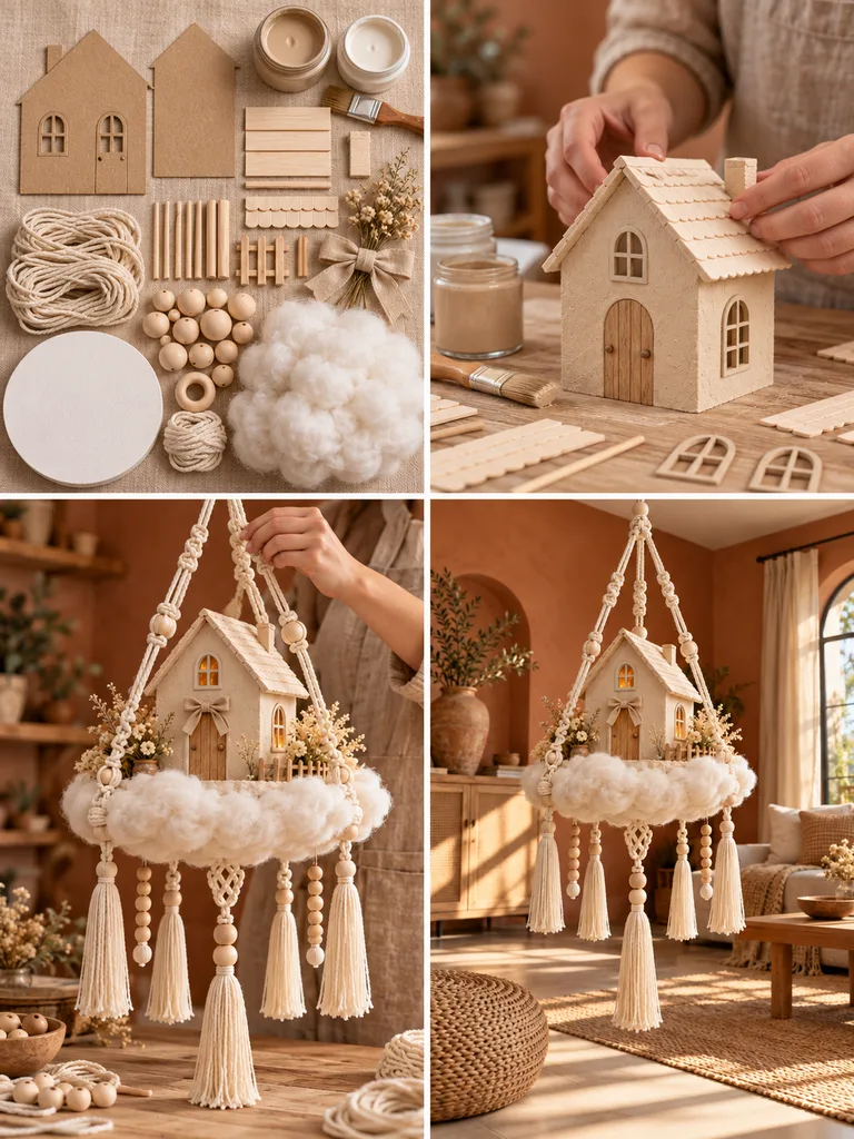 23 Floating Cloud House Ideas With Magical Handmade Designs - image 36