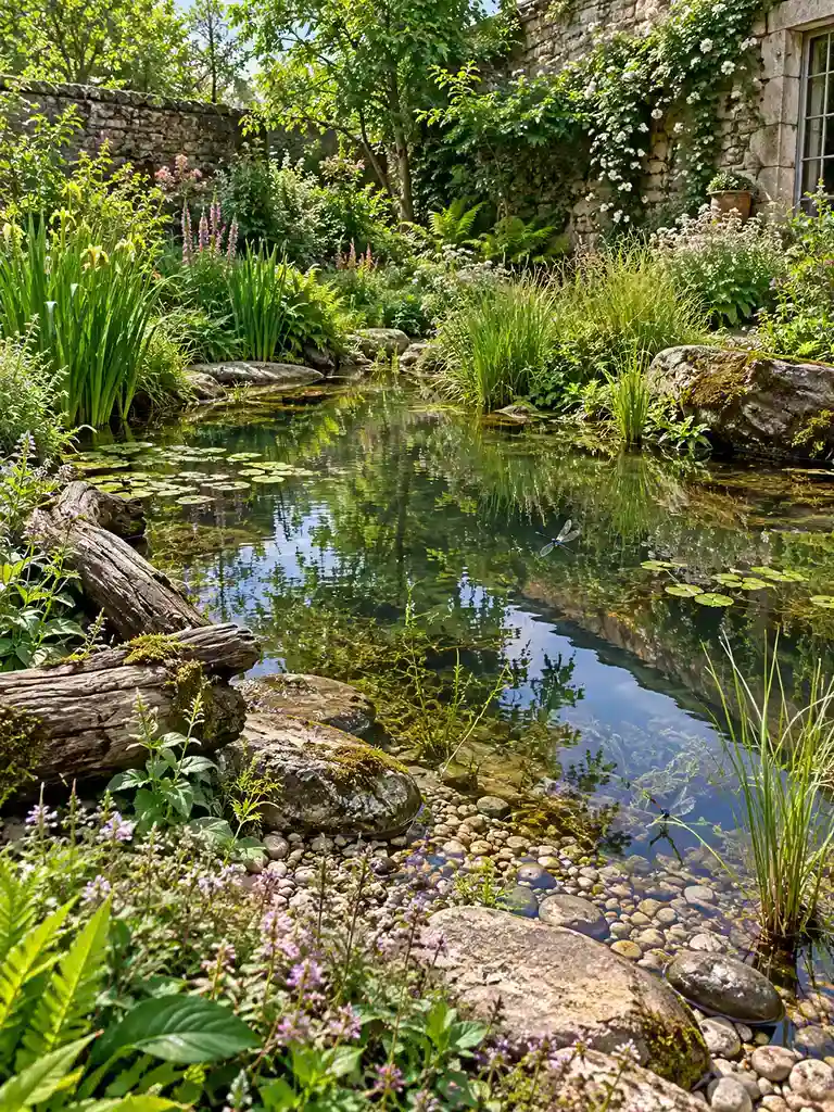 45 Courtyard Garden Ideas With Pond for a Beautiful Outdoor Retreat - image 36