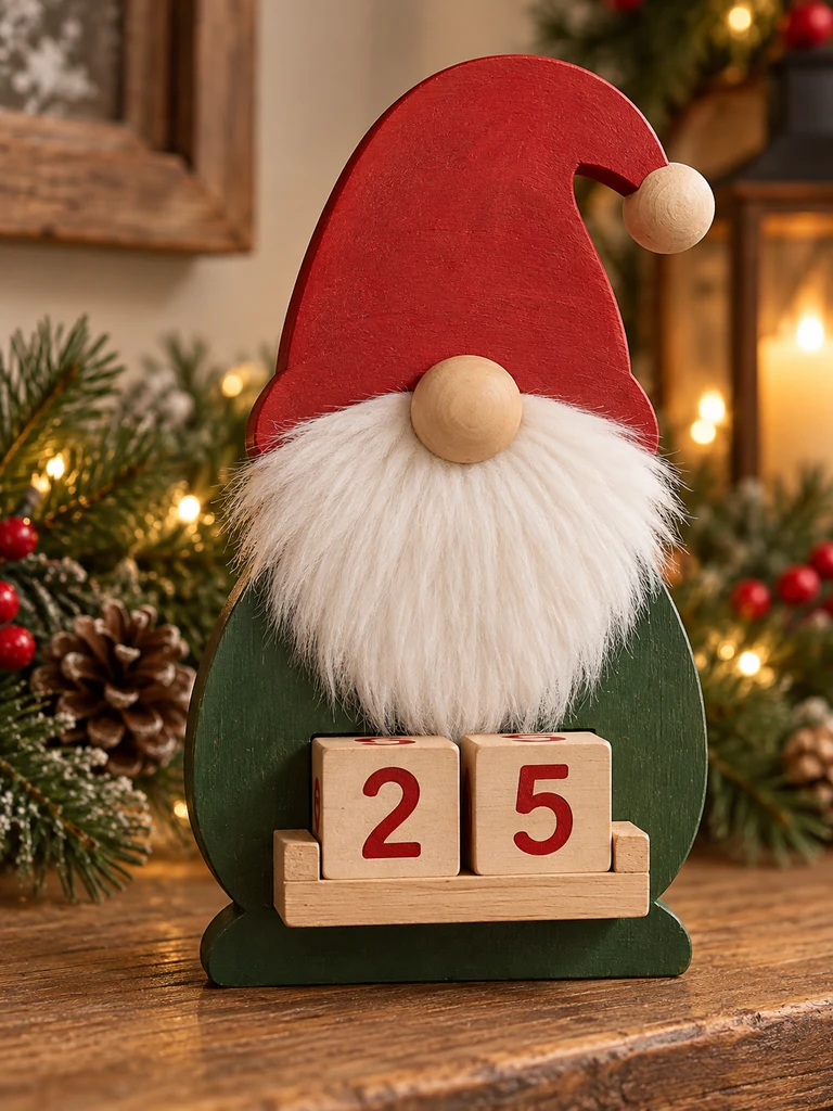 23 Creative DIY Wooden Christmas Gnomes for Festive Holiday Decorating - image 37