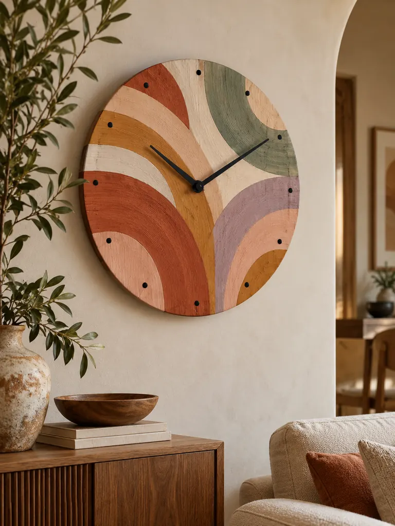 23 Handmade DIY Clock Ideas to Give Your Walls a Unique Look - image 37