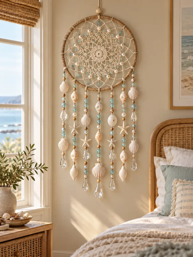 45 DIY Seashell Wall Art Ideas for Beautiful Coastal Home Decor - image 37