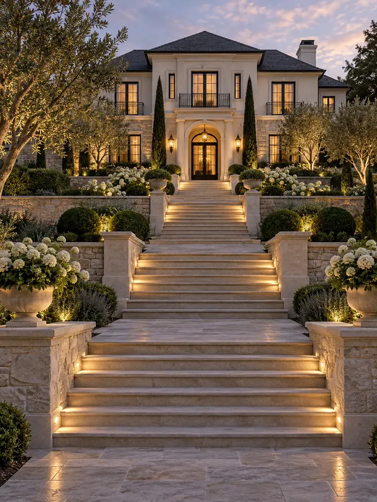 23 Beautiful Classic Villa Design Ideas With Timeless Architectural Style - image 37