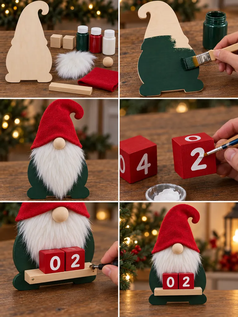 23 Creative DIY Wooden Christmas Gnomes for Festive Holiday Decorating - image 38