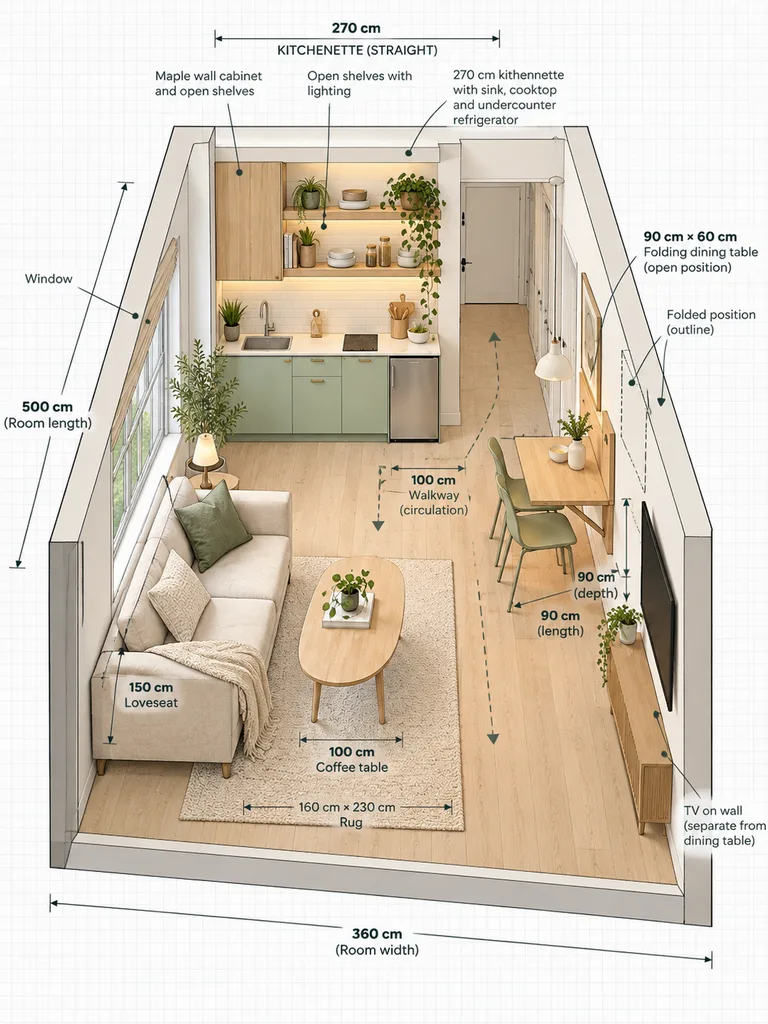 23 Clever Small Open Plan Kitchen Living Room Layout Ideas You’ll Love - image 38