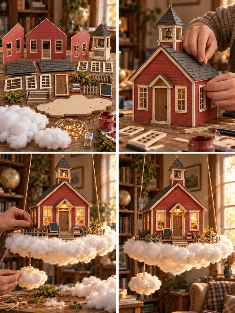 23 Floating Cloud House Ideas With Magical Handmade Designs - image 38