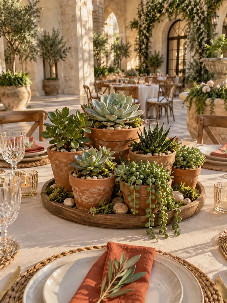 Stunning December Wedding Centerpieces for Round Tables - image 39
