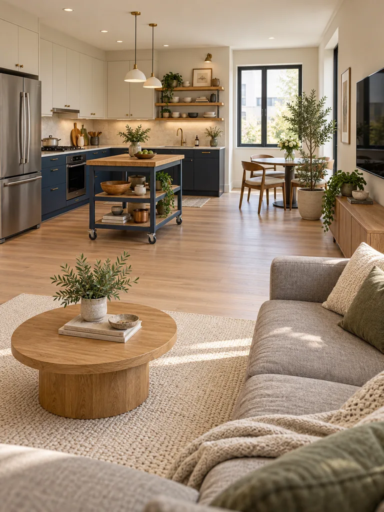 23 Clever Small Open Plan Kitchen Living Room Layout Ideas You’ll Love - image 39