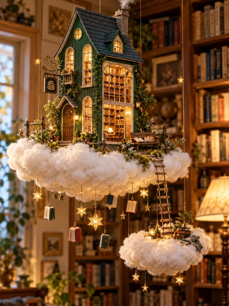 23 Floating Cloud House Ideas With Magical Handmade Designs - image 39