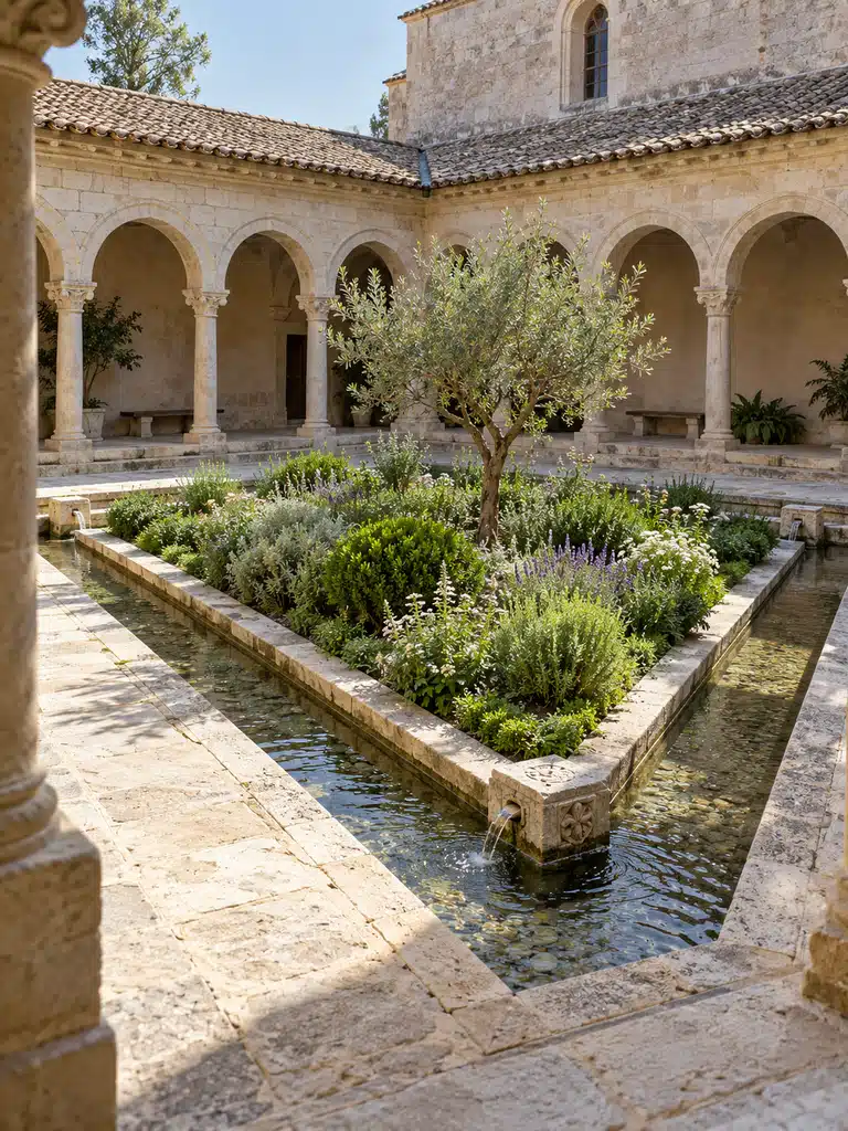 45 Inner Courtyard Design With Fountain Ideas for a Beautiful and Peaceful Home - image 39