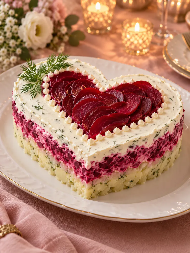 23 Festive Vegetarian Salad Cake Recipes for Christmas and Special Occasions - image 39