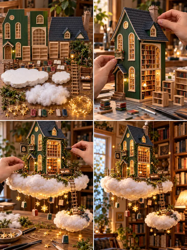 23 Floating Cloud House Ideas With Magical Handmade Designs - image 40