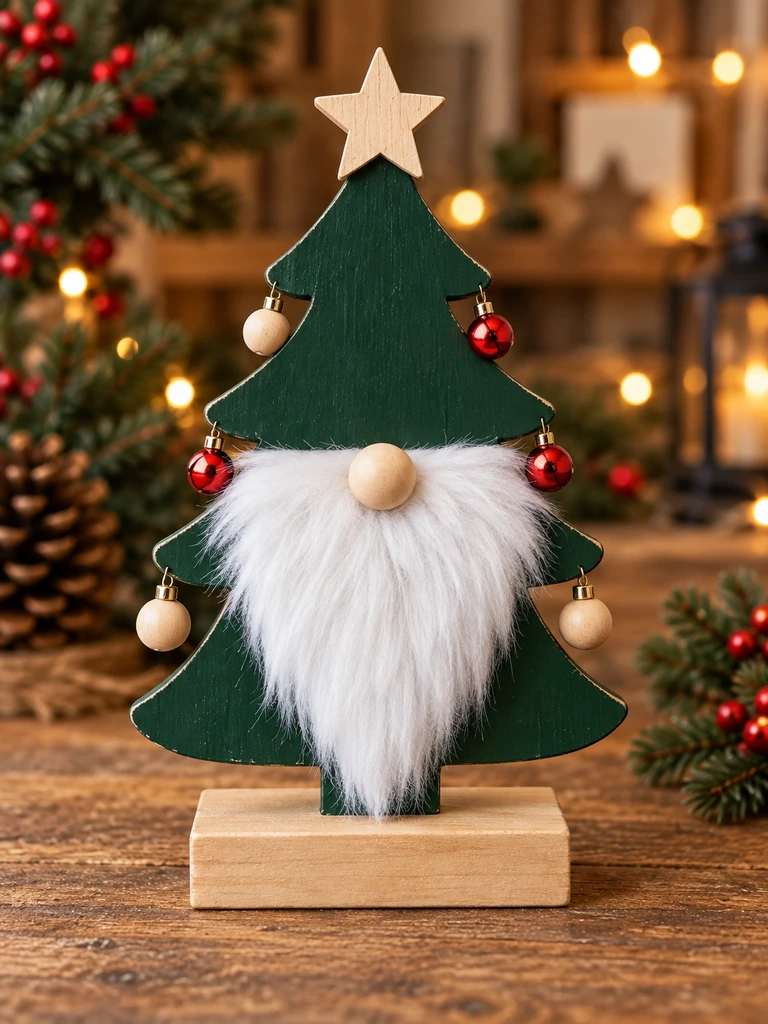 23 Creative DIY Wooden Christmas Gnomes for Festive Holiday Decorating - image 41