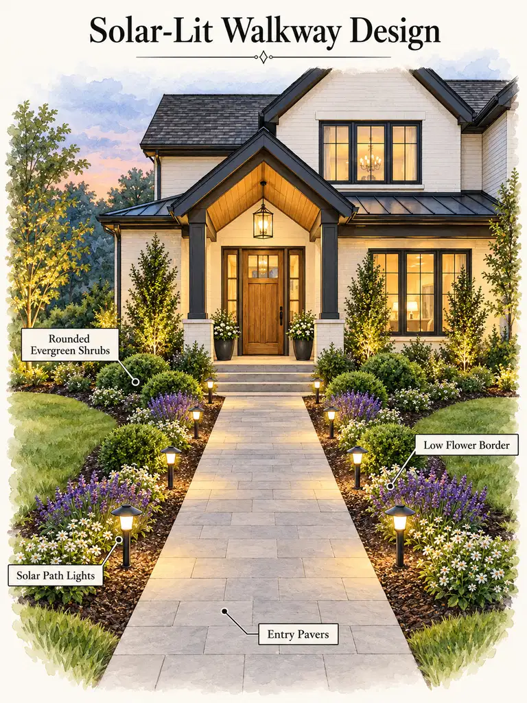 23 Front Yard Landscape Design Ideas That Make Any Home Look Beautiful - image 42