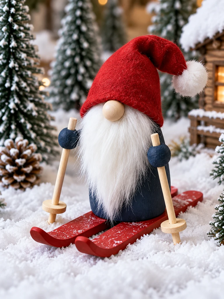23 Creative DIY Wooden Christmas Gnomes for Festive Holiday Decorating - image 43