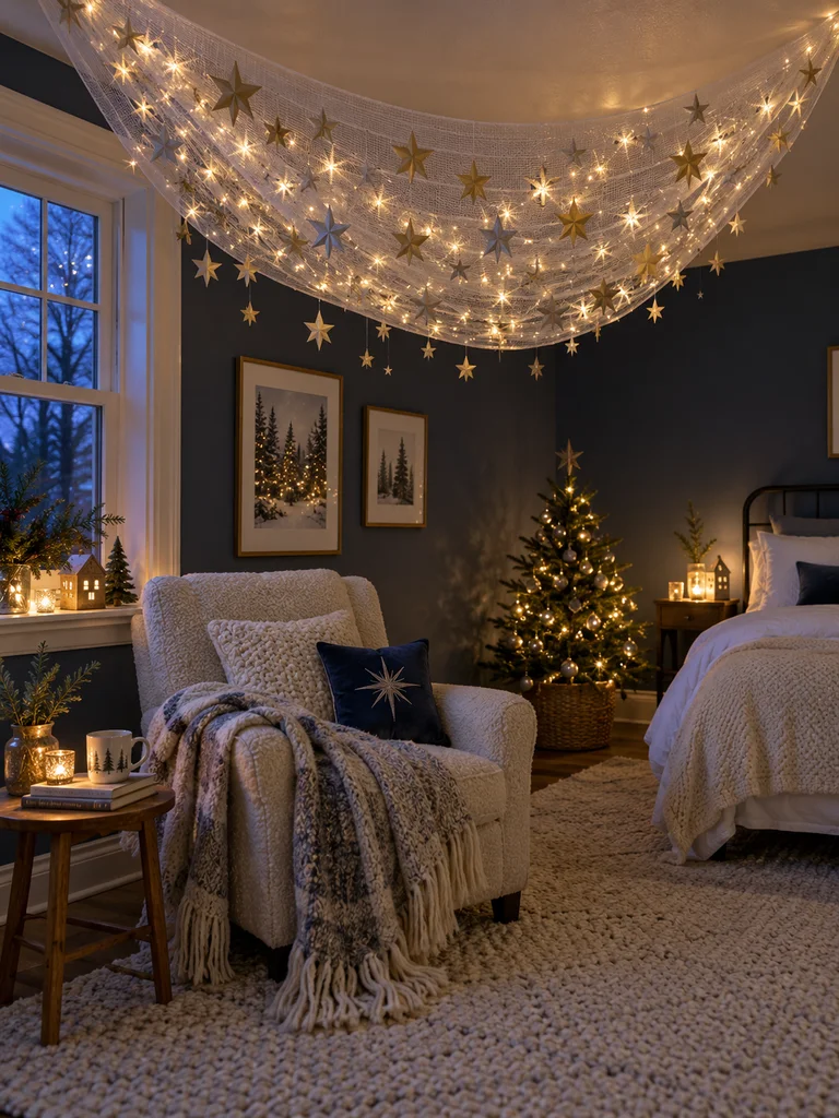 23 DIY Christmas Ceiling Decor Ideas With Stunning Handmade Designs - image 43