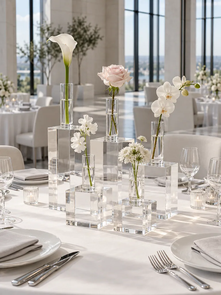Stunning December Wedding Centerpieces for Round Tables - image 44