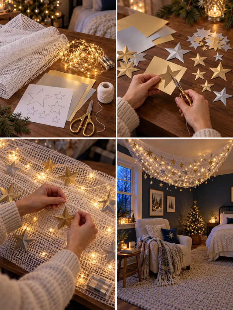 23 DIY Christmas Ceiling Decor Ideas With Stunning Handmade Designs - image 44