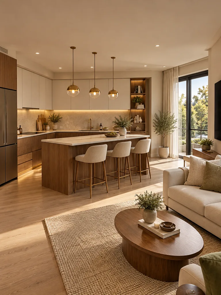 23 Clever Small Open Plan Kitchen Living Room Layout Ideas You’ll Love - image 45